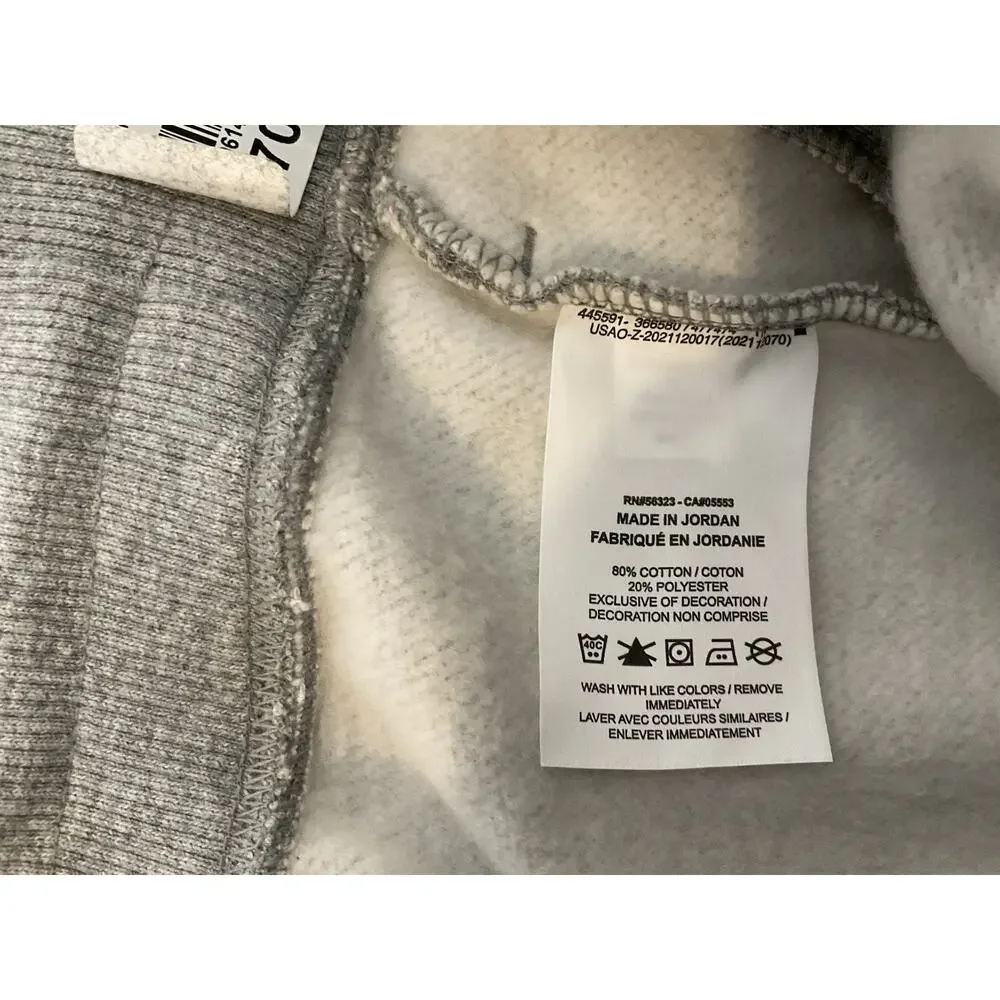 Nike Phoenix Fleece Pull On Jogger Oversize Pants Women Size XL Grey Stretch - Picture 6 of 9